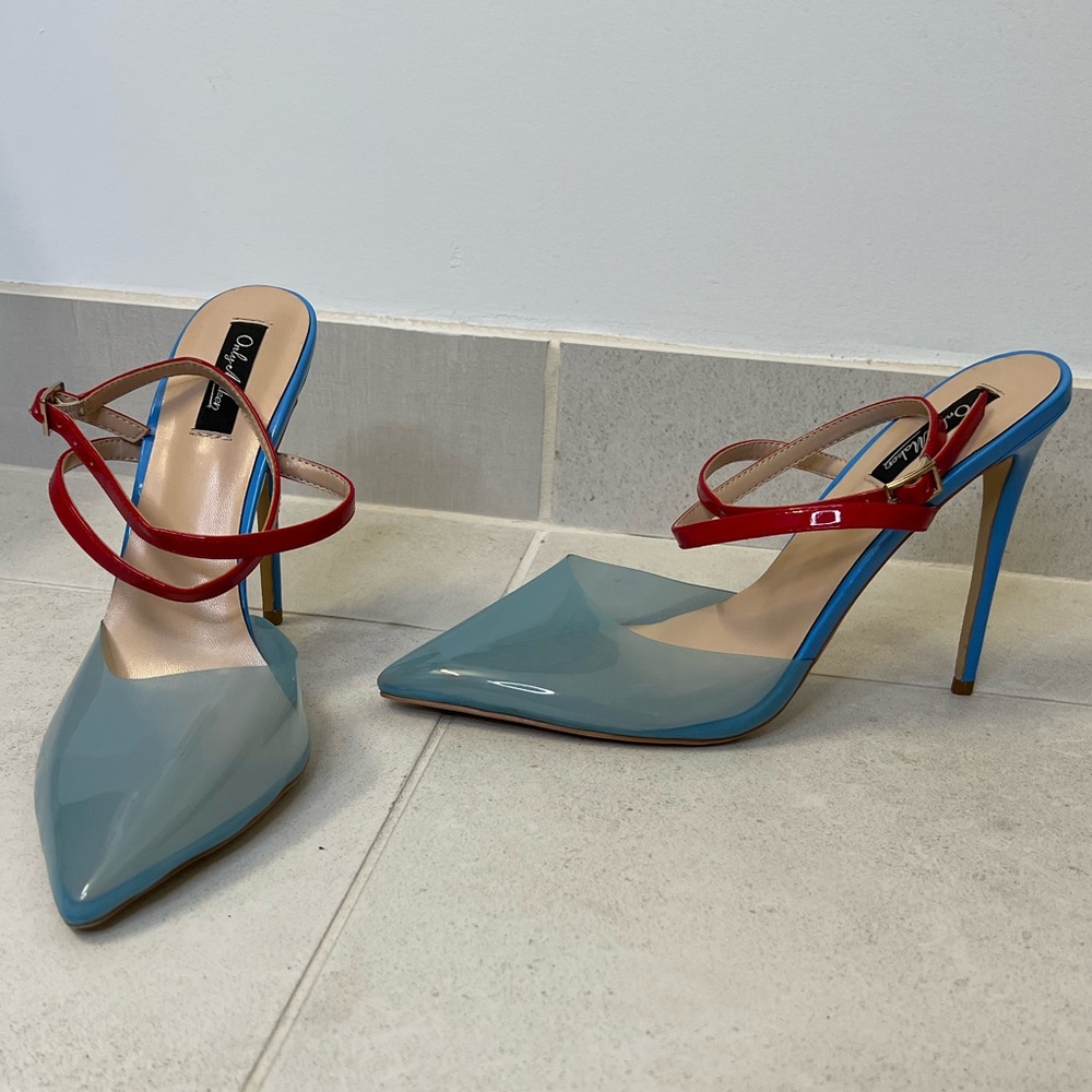 ONLY MAKER Pointed Toe Slingback High Heels